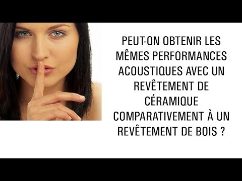 Peut-on obtenir les mêmes résultats avec un revêtement de céramique ou avec un revêtement de bois ?