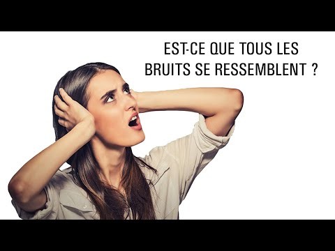 Est-ce que tous les bruits se ressemblent ?