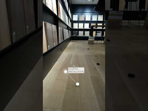 Double glued down vs floated installation